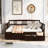 Full Size Daybed With Drawers, Finish Solid Wood Furniture Storage, For A Tidy Living Space-2045590202