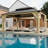 12 x 16 Ft Wood Gazebo, Upgrade Wooden Frame, Double Galvanized Steel Roof, Hardtop Gazebo with Nettings and Curtains for Backyard, Patio, Garden and Lawn, Khaki