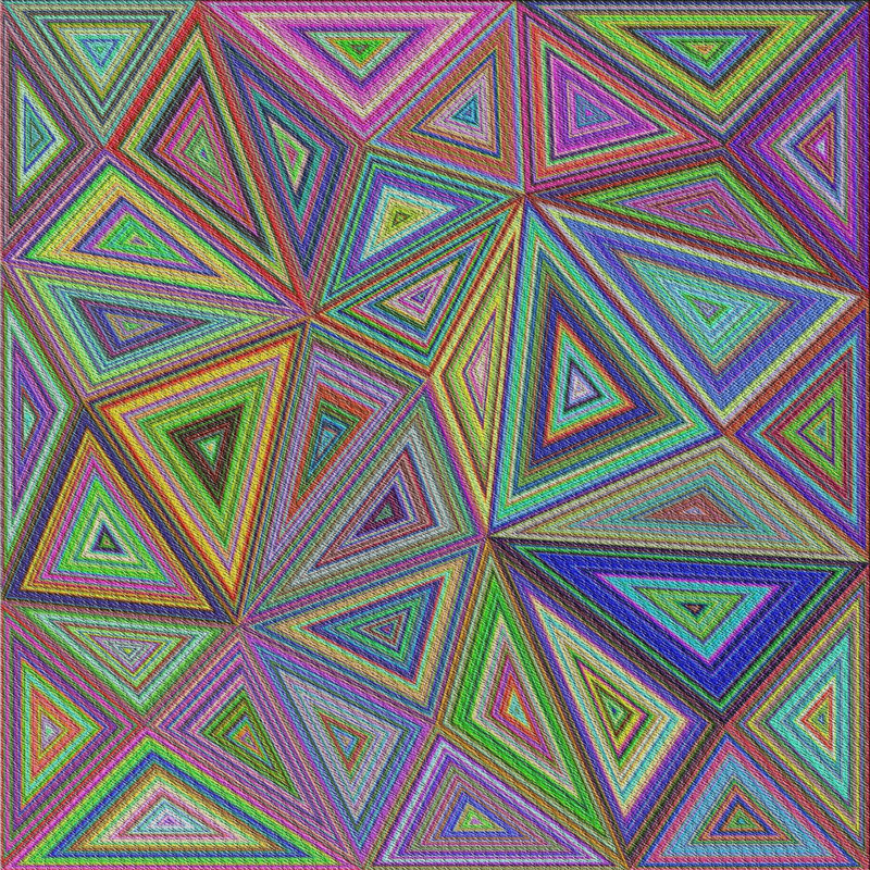 Pulliam Geometric Indoor Rug, Square 3'