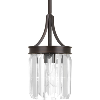Luminaire suspendu cylindrique à 1 lumière Khairee