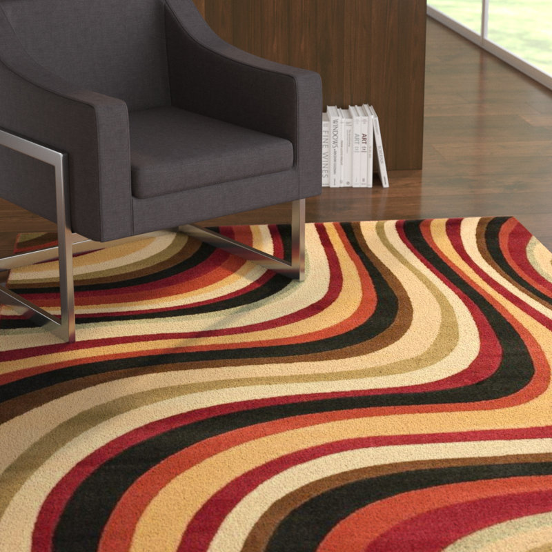 Charis Performance Abstract Rug, Rectangle 6'7" x 9'6"