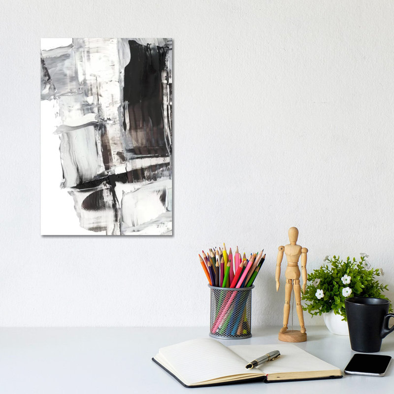 Topple III by Ethan Harper - Wrapped Canvas Painting, 20.32 cm H x 30.48 cm W