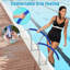 2 rails de piscine 30 po x 30 po - mains courantes en acier inoxydable avec prise confortable