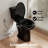Los Flexi Extra Tall Two-Piece Toilet with Elongated Bowl, Soft-Close Seat, and 1.28 GPF Flush-129160046