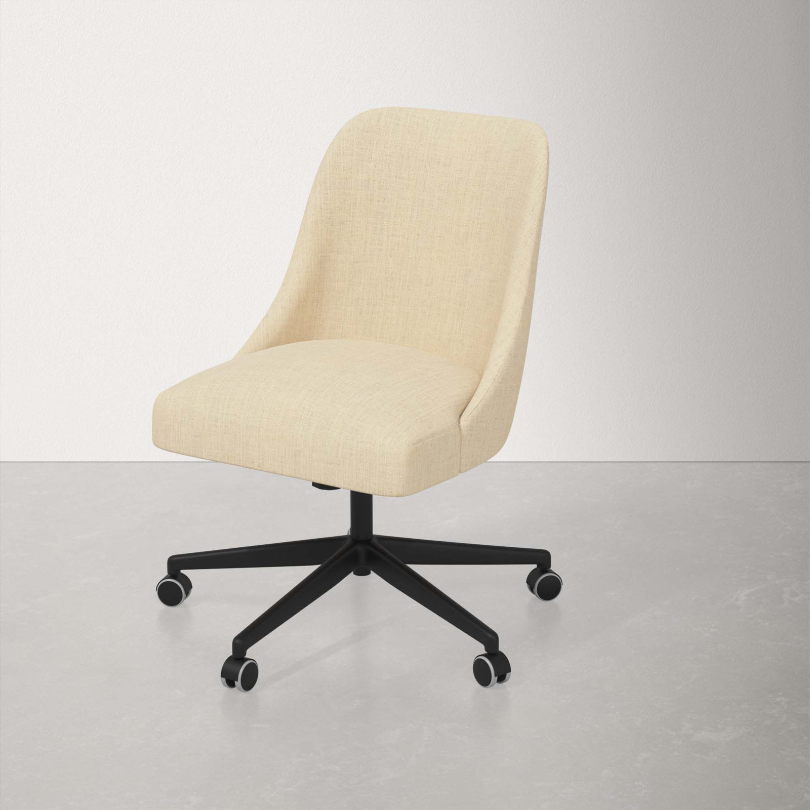 Acosta Office Chair, Classic Linen Linen