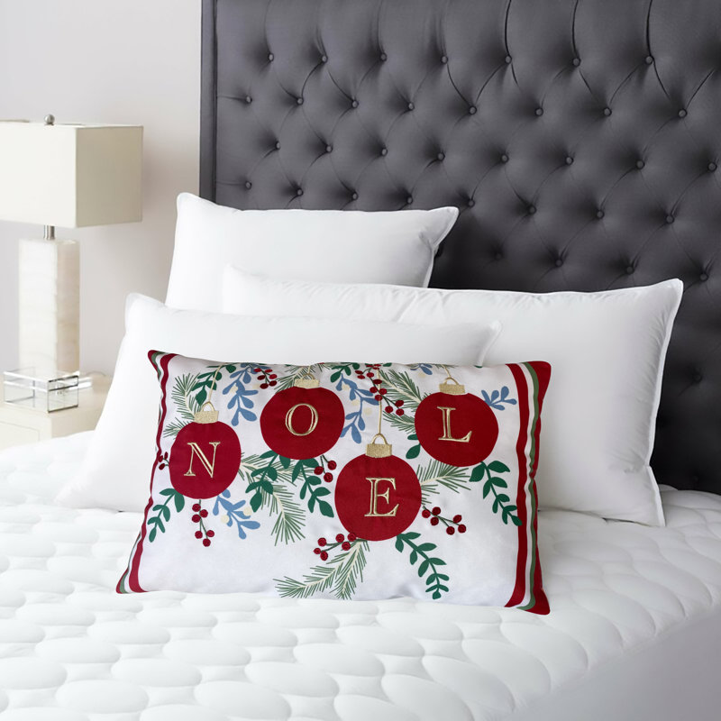 Coussin lombaire intérieur / extérieur à motif floral