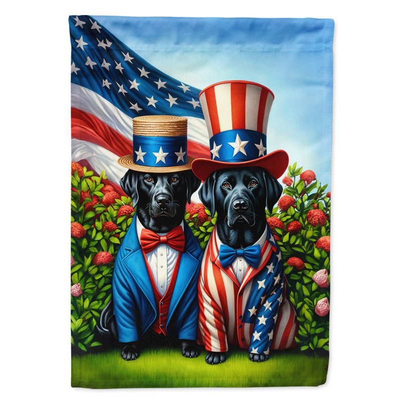 Drapeau «All American House», Labrador Retriever