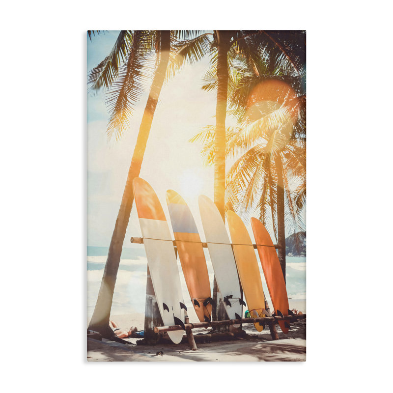 Toile de surf Gloke Bokeh Sunshine, design par LSR Design Studio, H 24 po x l 16 po