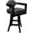 Gray Vinyl Seat/ Black Frame