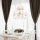 Christopher 8 Light Metal Dimmable Chandelier