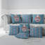 Housse et insert de coussin carré intérieur / extérieur en polyester Heavenly Hand-404876819-404876813