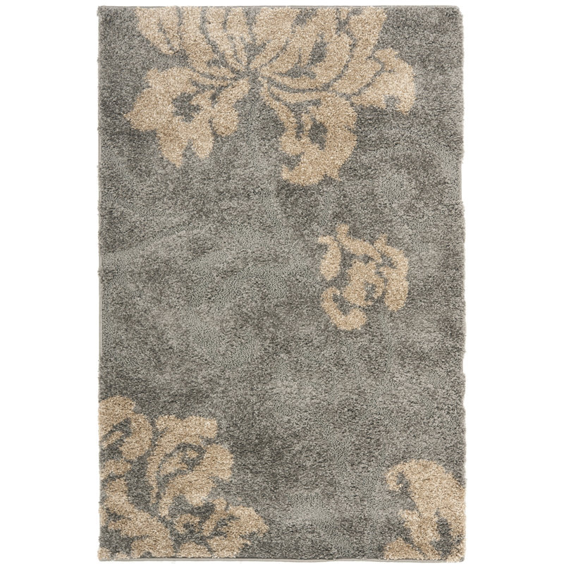 Chaffin Shag Performance Floral Rug, Rectangle 8' x 10'
