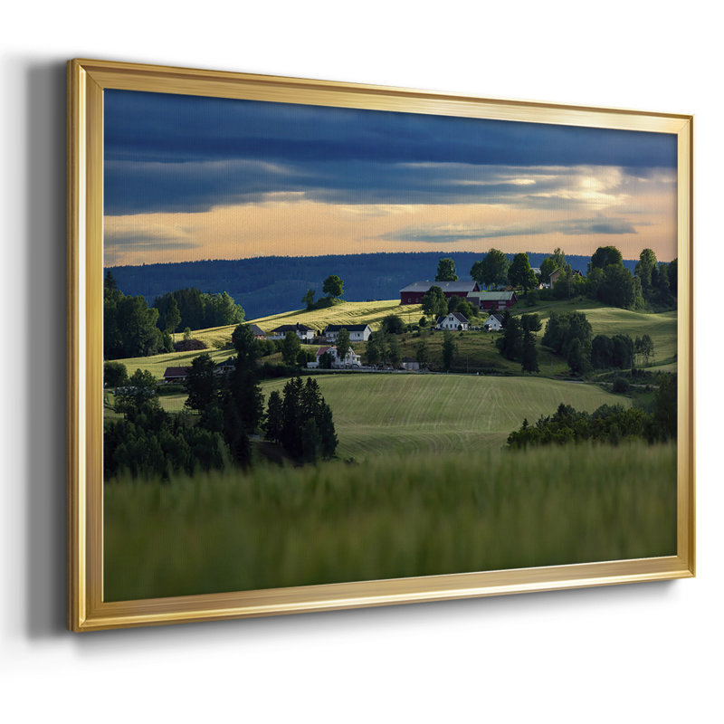 The Hills Are Alive, reproduction d'art sur toile, H 30 po x l 44 po x P 1,5 po, Or