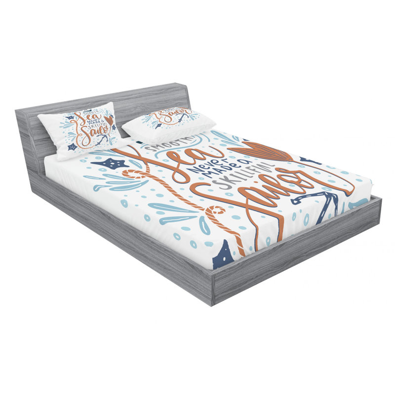 Microfiber Sheet Set, Full Sheet Set with Fitted Sheet