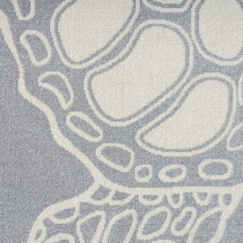 Tapis gris Animal