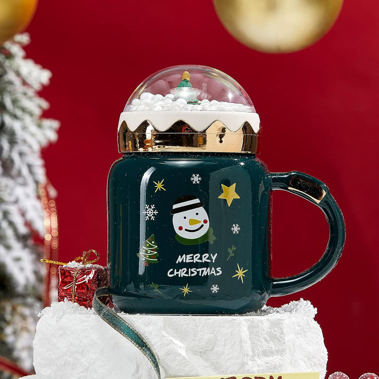 2022 Holiday Confetti Glass Mug – Treasures of Snow