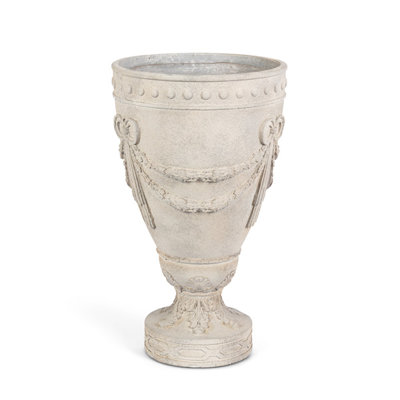 Floral Swag Urn