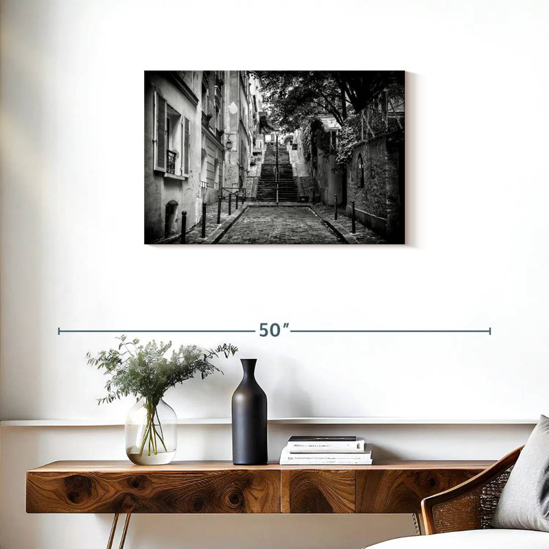 Sirci à Montmartre, H 20 po x l 30 po