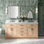 Meuble-lavabo double en bois massif 72 po Tidworth avec plateau en quartz blanc 1,5 po-1603843499-1592097053