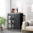 Solid Wood Top Kitchen Island-1367068546