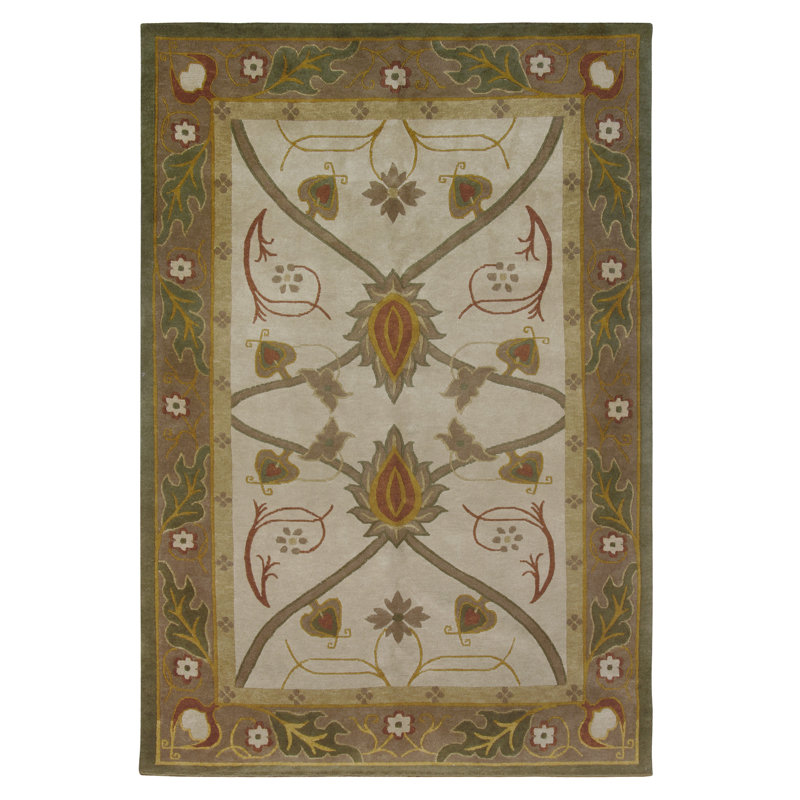 Cottage Garden Rug, Rectangle 4' x 6'
