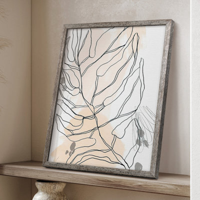 Palm Sketchbook IV, reproduction encadrée - bois massif