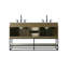 Meuble-lavabo double 60 po-571914785