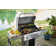 Kenmore 3-Burner Propane Gas Grill with Foldable Side Tables for Outdoor BBQ