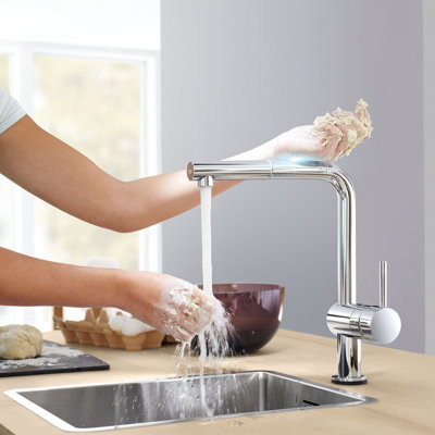 Robinet de cuisine à poignée simple Minta®