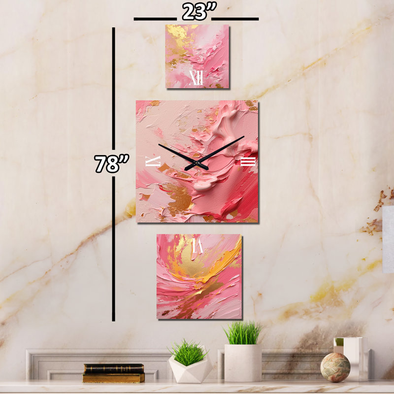Demiah Metal Wall Clock