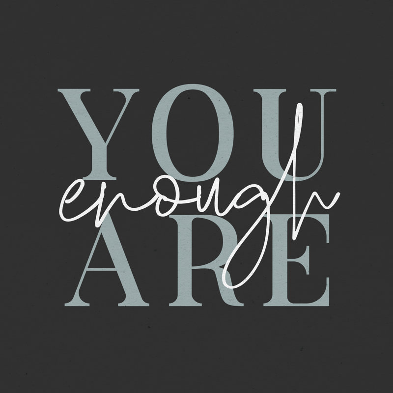 «Daily Affirmations VI» par Wild Apple Portfolio - reproduction d'art textuel sur toile tendue, H 20 po x l 20 po