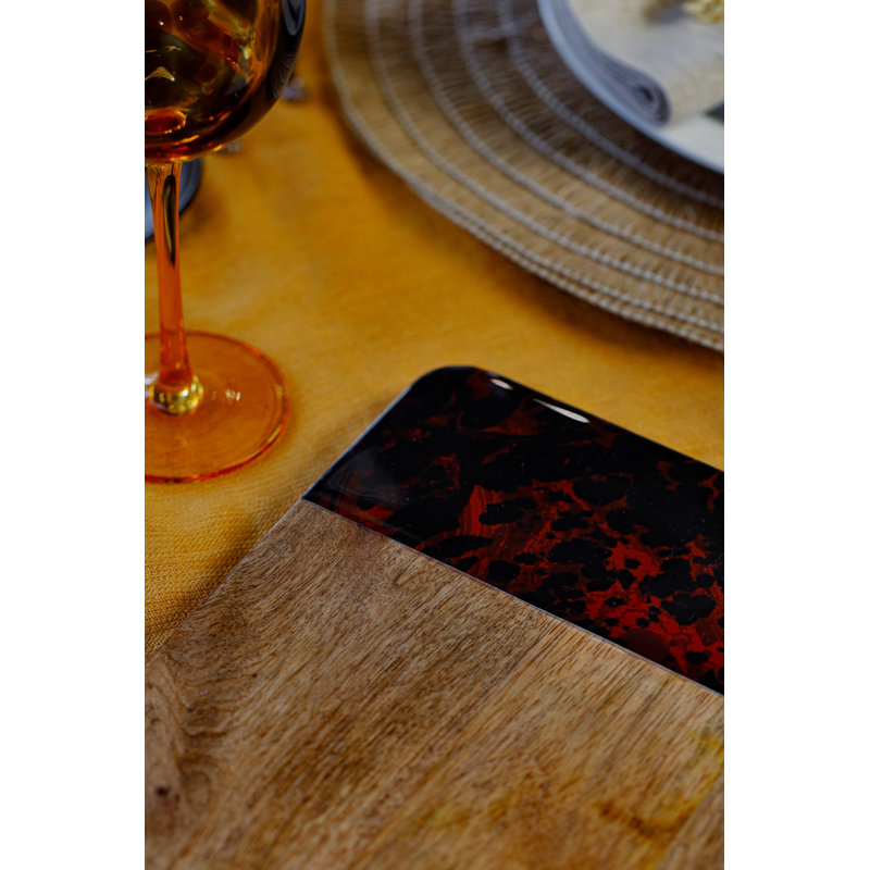 Artesà Mango Wood Rectangular Serving Platter