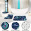 Ensemble de 3 tapis de bain Boho