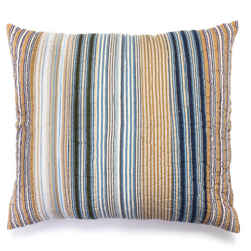 Willas Stripe Sham - Euro, Euro