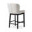 Maven Lane Gia Stool Upholstered With Canvas Fabric-111462699-111462703