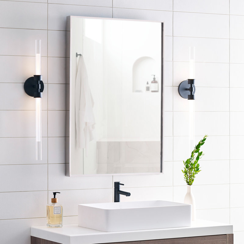 Linger 2 - Light LED Bath Bar, Nightshade Black