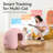 Self Cleaning Litter Box, Pinch-Free Safety Protection Automatic Litter Box For Fat Cats, Kitten, Senior, Short-Legged And Disabled Cat, Suitable For Beginner/Traveler/New Cat Parents, SE Lite-507842942