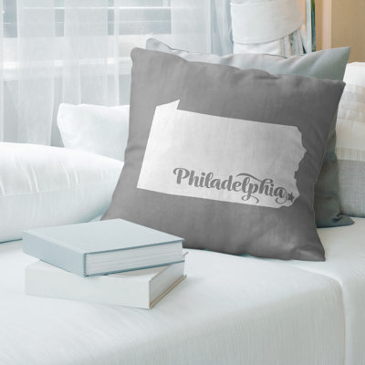 Housse de coussin carré en lin