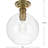 Glass Semi Flush Mount