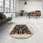 Tapis oriental ivoire / noir Chen-129576685