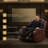 Luxury Electric Power Recliner Chair, Breathable Red Brown PU Leather Single Sofa With USB Charging Port, Hidden Storage Armrests, LED Ambient Light, Adjustable 110-115° Recline For Living Room, Home Theater & Study