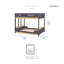 Abington Kids Full Over Full Bunk Bed
