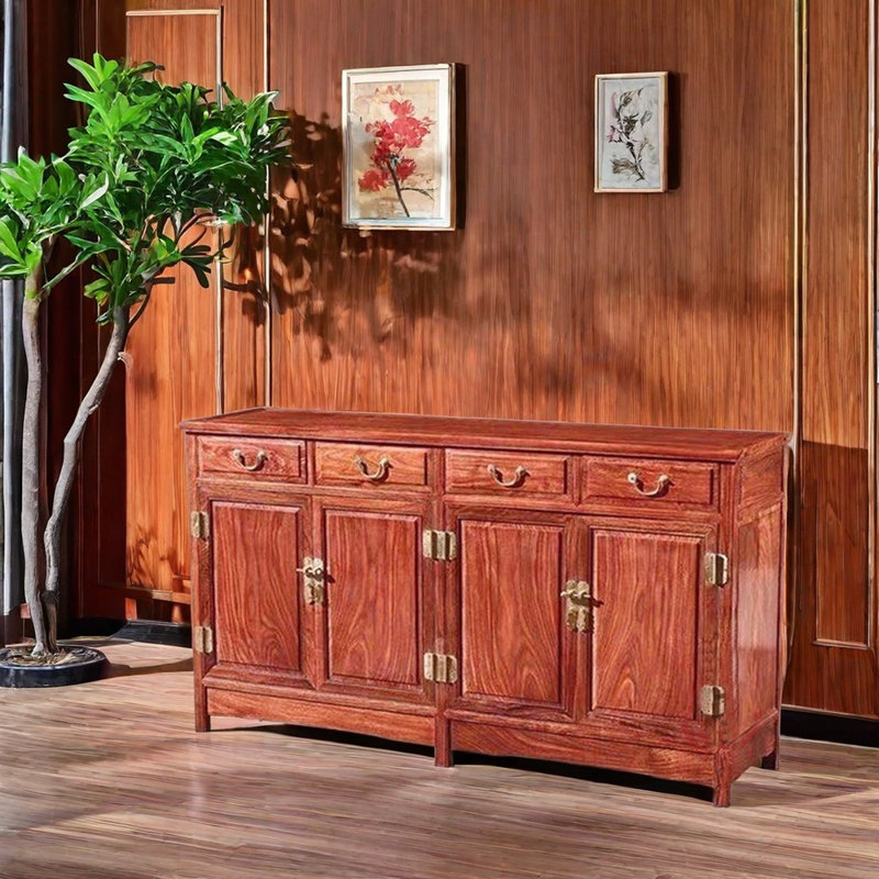 Buffet chinois en bois massif