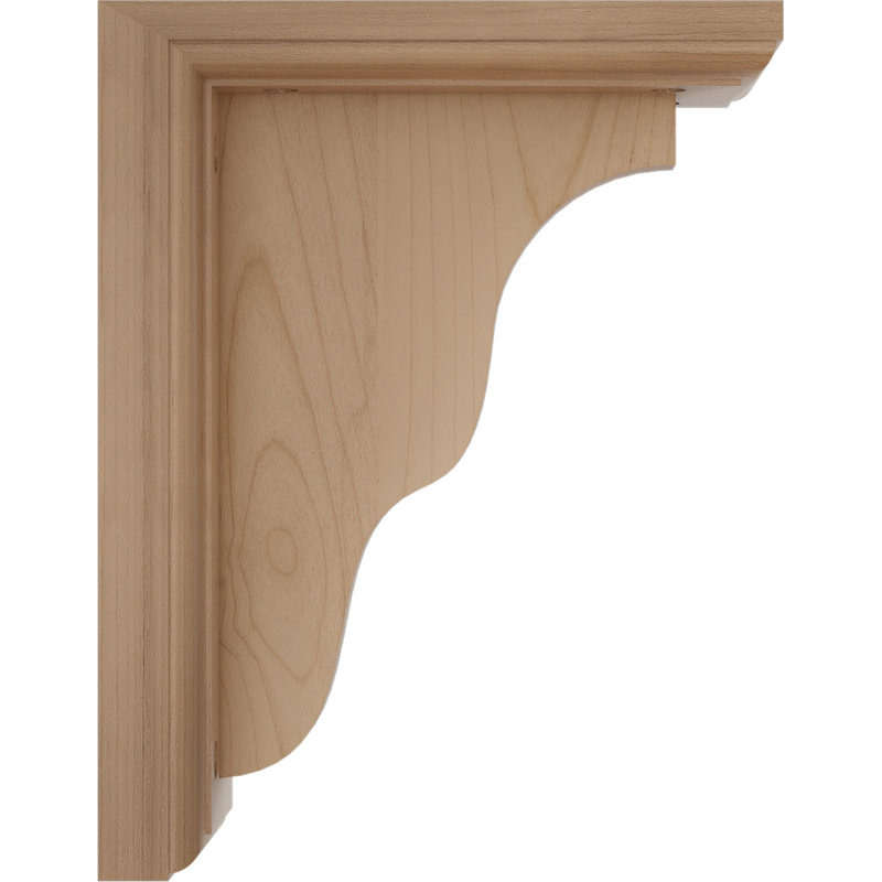 Support traditionnel Hamilton, Aulne, H 9 po x l 3,5 po x P 7 po