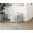 Modern Square Pouf Off- Jacquard Fabric Upholstered Ottoman (Only Including Ottoman)-1974981419