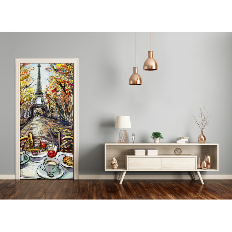 For Breakfast Door Decal