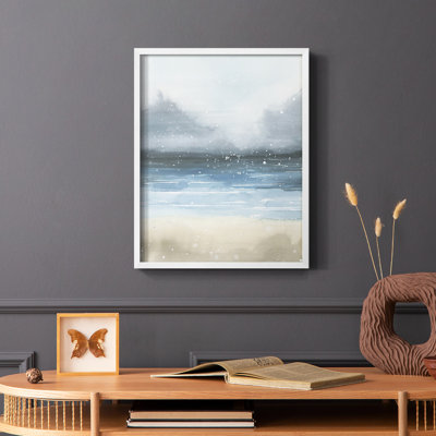 Stars and the Sea II Framed Print - Solid Wood
