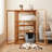 Modern Cat Cages & Playpens, Bamboo Multi-Level Home with Clear Panels