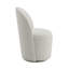 Ensemble de 2 chaises d'appoint Hollis Beige Boucle