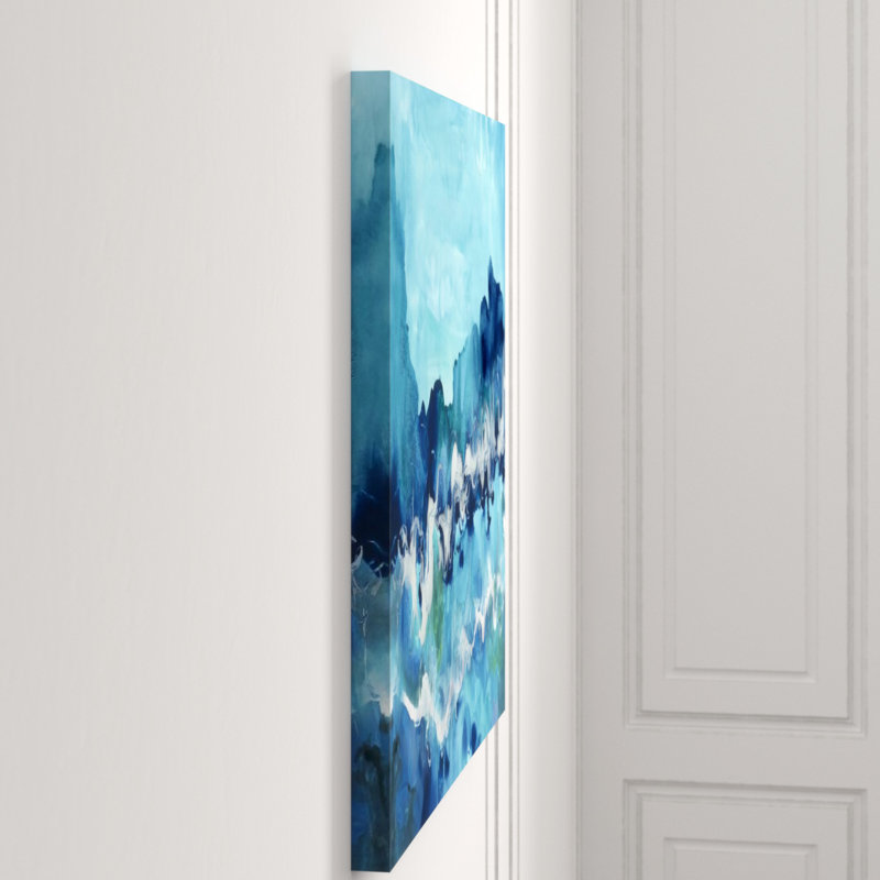 Energy Blend Print by Elle Youngstrom, 24" H x 24" W x 1.5" D, Marble Glaze